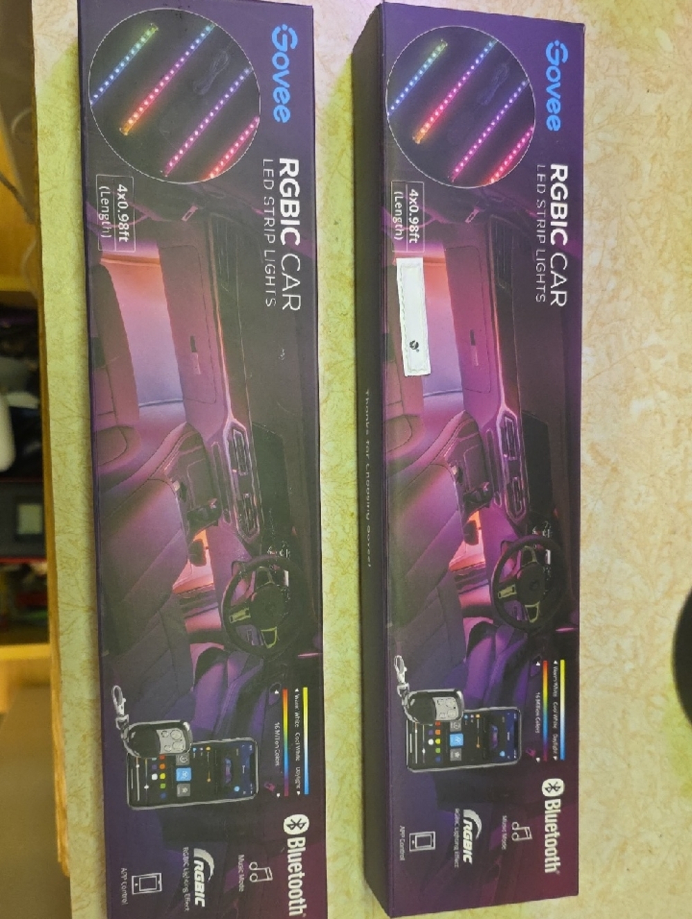Govee RGBIC Car LED Strip Lights - Multi Color